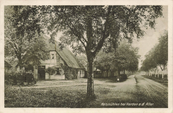 27283 Halsmuehlen bei Verden o 1917