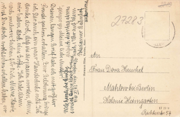 27283 Halsmuehlen bei Verden o 1917