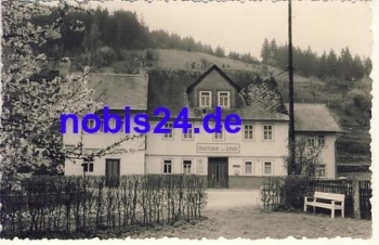 98746 Schwarzatal Gasthaus zur Linde o ca.1960