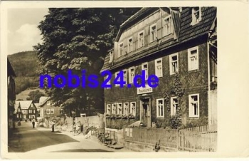 98667 Giessuebel Gasthof Zum Rautenkranz o 1958