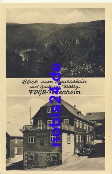 98744 Meurastein FDGB Heim Gasthof Wittig *ca.1957