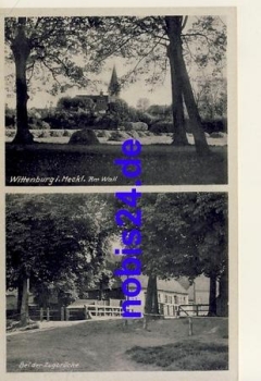 19243 Wittenburg Wall Church Drawbridge *ca.1940