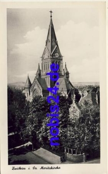 Zwickau Moritzkirche *ca.1965