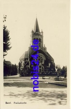 Basel Pauluskirche *ca.1950