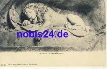 Lucerne Lion Monument *ca.1900