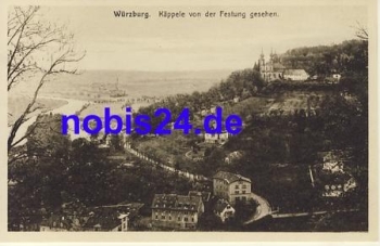 Wuerzburg Kaeppele von der Festung  *ca.1930