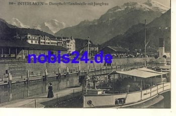 Interlaken Schiffsanlegestelle  *ca.1920