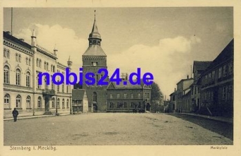 19406 Sternberg Marktplatz *ca.1925