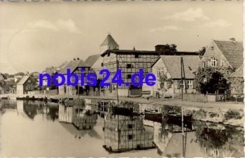 19395 Plau am See Wasserstrasse o 1957