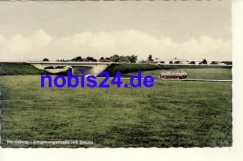 24768 Rendsburg bridge by bus *ca.1950