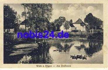 18556 Wiek Rügen Dorfteich o ca.1930