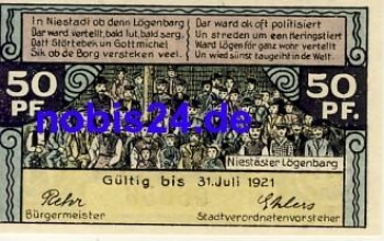 23730 Neustadt Holstein Notgeld 50 Pfennige um 1920