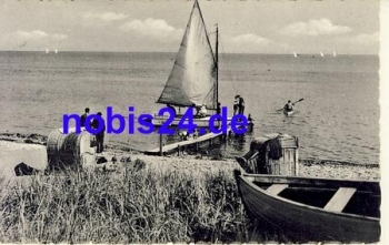 23730 Sierksdorf Am Bootssteg o 1963