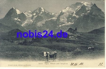 Eiger Monch Jungfrau *ca.1906