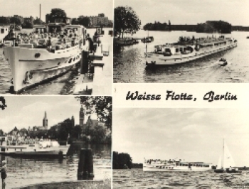 White fleet Berlin motor ships o around 1970