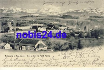 Fribourg Alpen o 1904