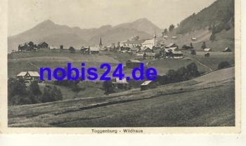Toggenburg Wildhaus Schweiz o 1910