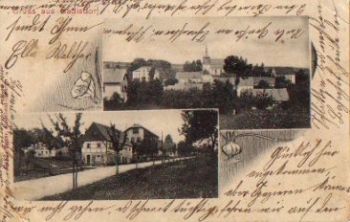 01762 Sadisdorf railway postmark Hainsberg - Kipsdorf o 31.3.1902