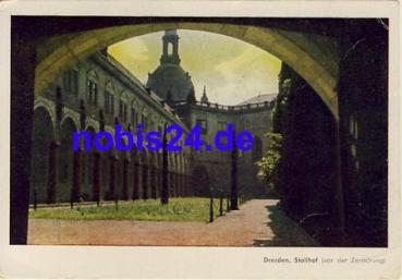 Dresden Schloss Stallhof alt *ca.1955