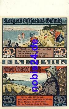 23743 Groemitz emergency money 1 mark 1921