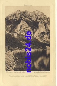 83278 Traunstein Gasthof Hoisen *ca.1900