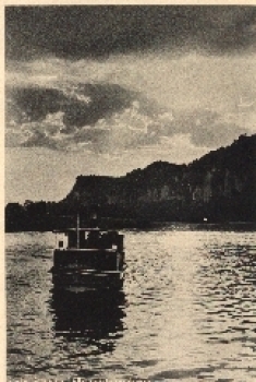 Elbdampfer bei Kurort Rathen o ca. 1940