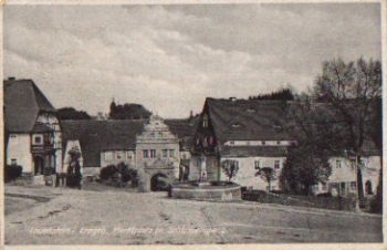 01778 Lauenstein Marktplatz mit Schlosseingang o 21.5.1923