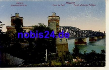 Mainz railway bridge *ca.1920