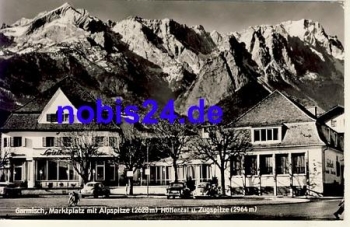 82467 Garmisch Marktplatz o 1963