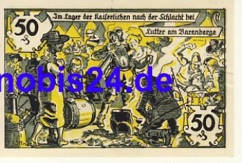 38729 Lutter emergency money 50 pfennigs around 1920