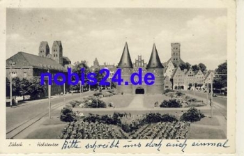 Luebeck Holstentor o 1957