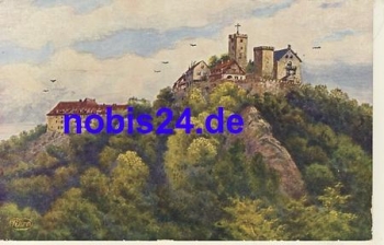 Eisenach Wartburg artist card * around 1920