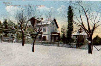 01824 Gohrisch Heines Villa Sennerhuette Winter o 17.1.1917