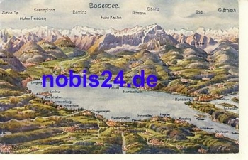 Lake Constance bird view * around 1924