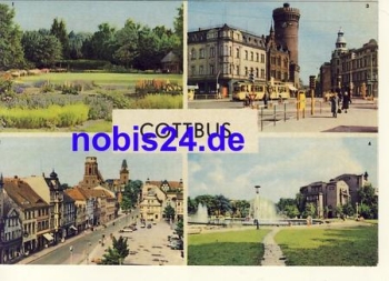 Cottbus Ansichtskarte *ca.1969
