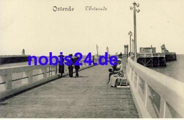 Ostende L Estacade *ca.1920