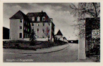 01919 Berggiesshuebel street view (school) *ca. 1950