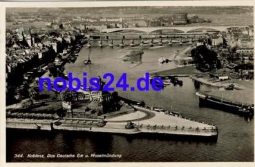 Koblenz  Deutsches Eck o 1937