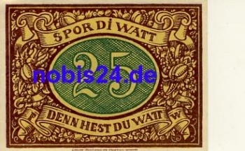 29640 Schneverdingen emergency money 25 pfennigs around 1921