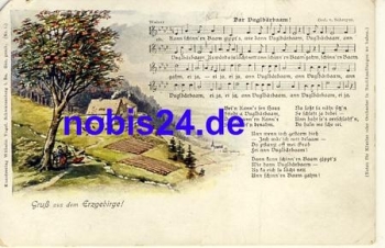 Der Vuglbarbaam.. Song card published by Vogel *ca.1920