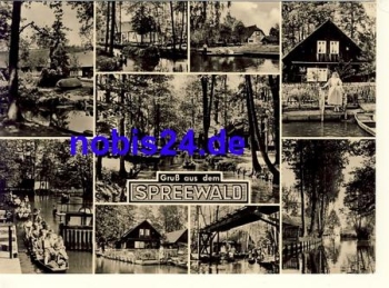 Spreewald traditional costumes * around 1963