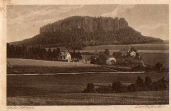 01824 Saxon Switzerland Pfaffenstein climbing rock *approx. 1920