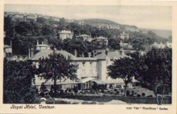 Isle of Wight Ventnot Royal Hotel * ca. 1920
