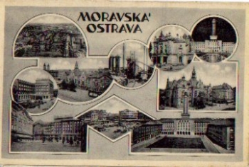 Moravia Ostrava blast furnaces colliery mining * ca. 1940