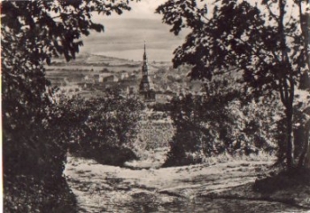 06567 Bad Frankenhausen vom Schlachtberg o 16.6.1966