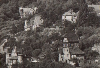 06567 Bad Frankenhausen Weinberg View of the Sanatorium Hoheneck o 22.6.1986