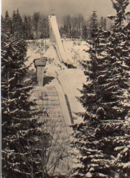 Ski Sprungschanze Grosse Aschberg-Schanze *ca. 1960