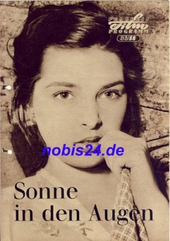 Sun in your eyes  with Irene Galter Gabriele Ferzetti 36/58 Progress Program