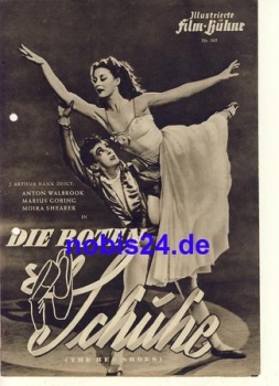 The Red Shoes - British ballet film with Marius Goring Moira Shearer Anton Walbrook Illustrated Film Stage No. 565