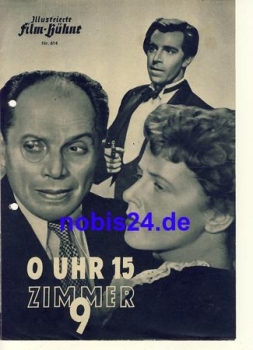 12:15 AM Room 9, with Cornell Borchers, Raimund Schelcher Illustrated Movie Stage #614